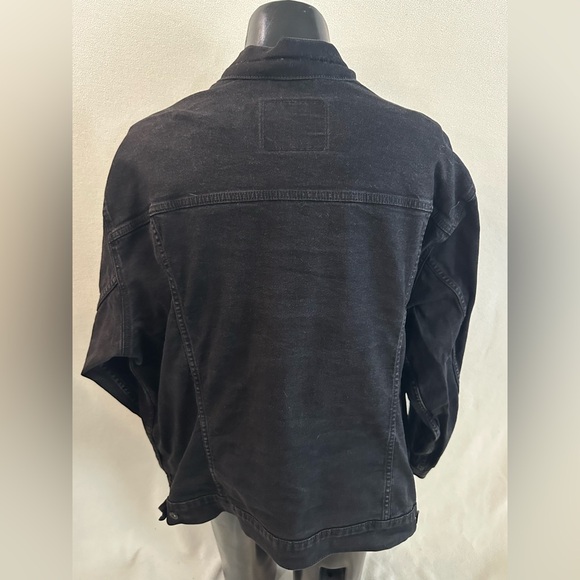 Levi’s Denim Trucker Jacket Men’s 3XL Black Classic Retro Rugged Jean Iconic - Picture 3 of 10
